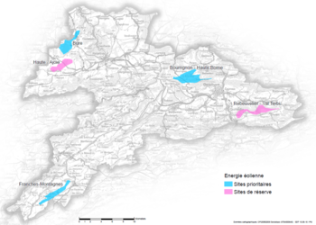 Consultation publique du plan sectoriel éolien