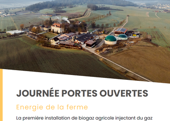 Journée portes ouvertes à la centrale biogaz de Courtemelon