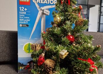 Concours de Noël: trois éoliennes LEGO à gagner