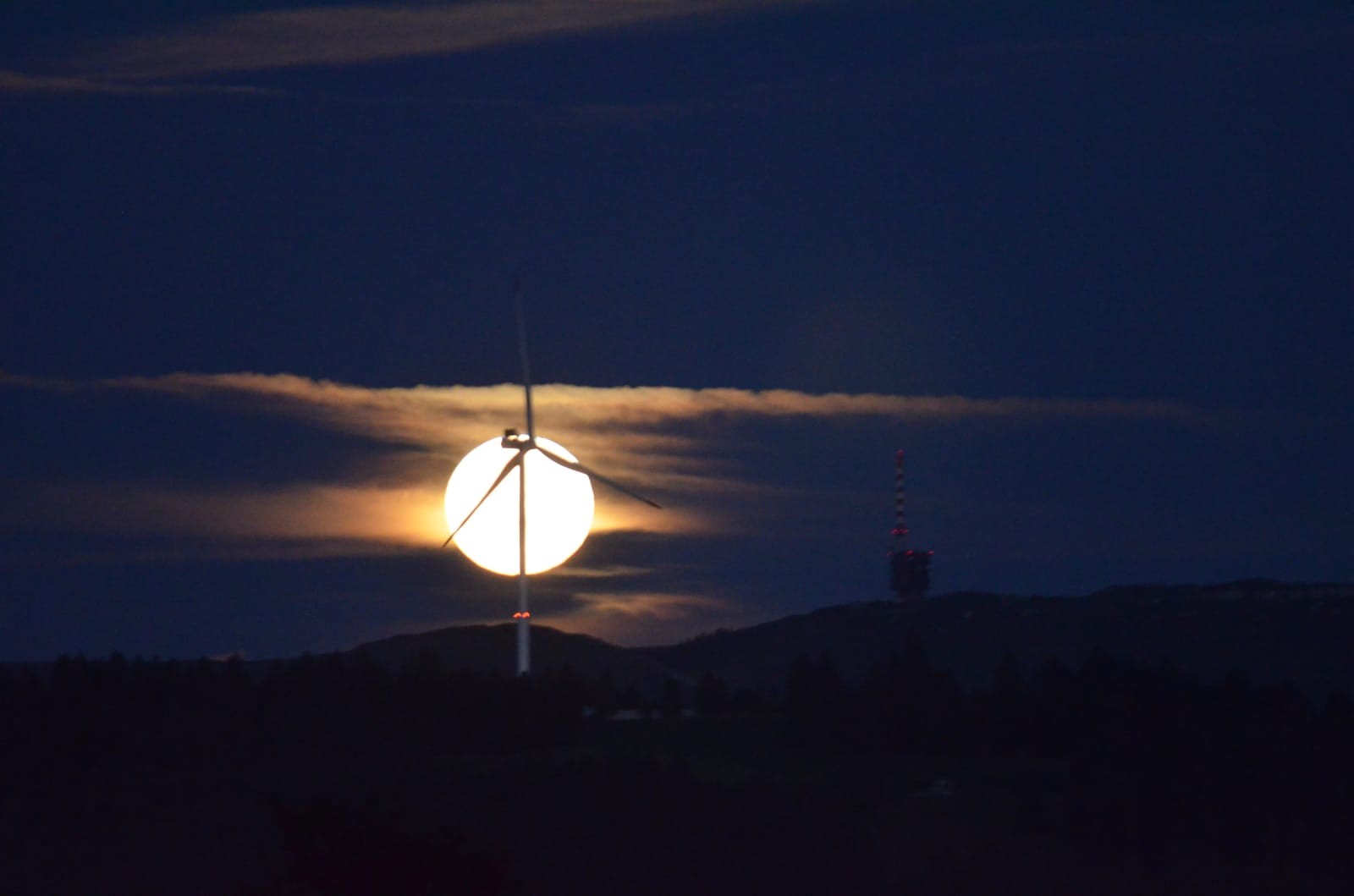 Eolienne au Mont-Crosin