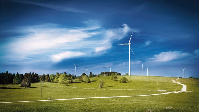 Eoliennes du Mont-Crosin